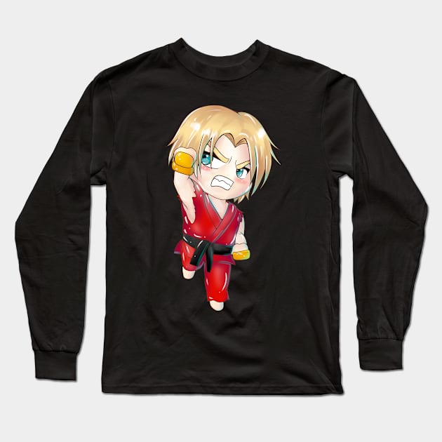 Ken Long Sleeve T-Shirt by Twinkly BunBun